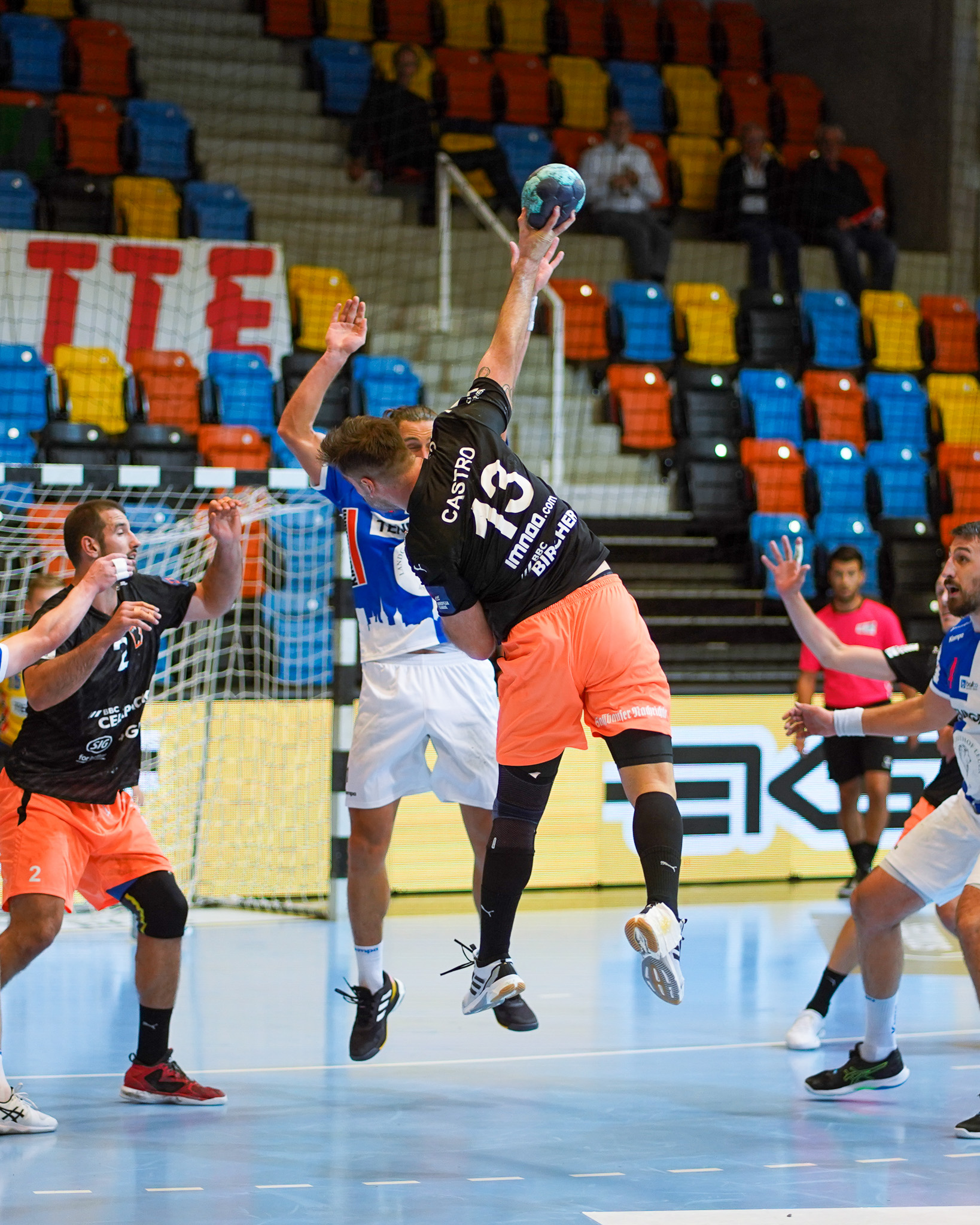 Juan Castro Alvarez, Quickline Handball League, GC Amicitia Zürich vs Kadetten Schaffhausen, BBC Arena